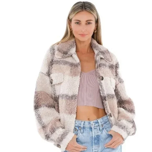 BB Dakota by Steve Madden Jackets Coats Bb Dakota Plaid To